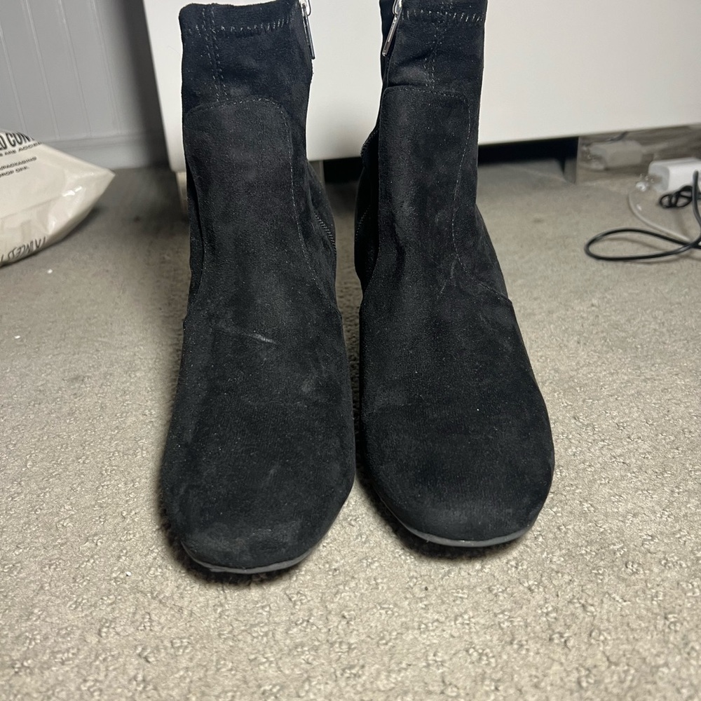 Black ankle boot